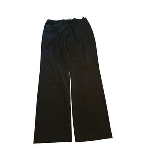 Vicky Tiel‎ Women's Black Wide Leg High Waist Career Dress Pants Size 8